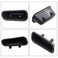 SecosAutoparts 649 Front Left Door Pull Handle Cup Compatible with Dodge Ram 1500 2500 3500 19942001 Driver Side Interior Armrest Trim Replace 4741405 NOT 8 Version