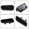 SecosAutoparts 649 Front Left Door Pull Handle Cup Compatible with Dodge Ram 1500 2500 3500 19942001 Driver Side Interior Armrest Trim Replace 4741405 NOT 8 Version