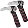 TONINT 3 in 1 Car Door Assist Handle for Elderly Handicapped with Window Breaker Seatbelt Cutter Red2 Packs