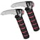 TONINT 3 in 1 Car Door Assist Handle for Elderly Handicapped with Window Breaker Seatbelt Cutter Red2 Packs