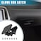 X AUTOHAUX Front Glove Box Lid Latch Lock Handle Cover for Chevrolet Silverado 1500 20012007 Latch Catch Clip Black