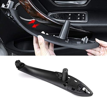 Jaronx for BMW 34 Series Door Handle Inner Door Supprot Handle Pull Strap Grab Cover Passenger Side Right Front Armrest Bracket FitsBMW 320 328 330 335 M3 20122018428 435 M4 20142017