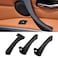 Jaronx Compatible with BMW 3 Series Door Handle E90E91E92E93 20042011 6PCS Left and Right Interior Door Pull Handle Replacement Set for BMW 318i320i323i325i328i330i335iBlack