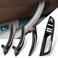 Jaronx Compatible with BMW Door Handle Replacement X5 E70X6 E714PCS Interior Driver Side and Passenger Side Door Pull Handle for BMW X5 20082013X6 20082014 NOT Real Carbon Fiber