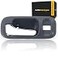 KarParts360 Door Handle for Honda CRV 19972001 Driver Side Front Interior Gray Bezel wChrome Lever with Door Lock Hole Trim LXEXSE