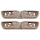 Gledewen Interior Door Handles Set 4PCS Front Rear Inside Left Driver Right Passenger Side Beige Handle With Door Lock Button Compatible with Toyota Camry 20022006 Replaces 6920633030E 6920533030E