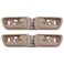 Gledewen Interior Door Handles Set 4PCS Front Rear Inside Left Driver Right Passenger Side Beige Handle With Door Lock Button Compatible with Toyota Camry 20022006 Replaces 6920633030E 6920533030E