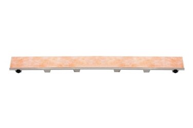 Schluter KerdiLine Frameless Tileable Grate Assembly for Ceramic Stone Tiles Use with OffSet Outlet Channel Body Tile Design 32 Length KL1DROE80