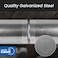Repa Market 8 Inch Couplings for Ducts Without Gaskets Metal Vent Duct Connector 8 Inch Vent Extension Galvanized Metal Pipe Connection Galvanized Steel