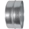 ECOPRO VENT 8 Inch Galvanised Steel Metal Duct Connector Straight Pipe Coupler