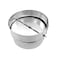 ANPTGHT 6 Inch Draft Blocker Backdraft Damper Duct Draft Stopper OneWay Airflow Ducting Insert Backflow Preventer Inline Fan Vent Deflector for 6 Inch Duct Dryer Vent Hose1Pcs