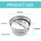 ANPTGHT 6 Inch Draft Blocker Backdraft Damper Duct Draft Stopper OneWay Airflow Ducting Insert Backflow Preventer Inline Fan Vent Deflector for 6 Inch Duct Dryer Vent Hose1Pcs