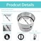 ANPTGHT 6 Inch Draft Blocker Backdraft Damper Duct Draft Stopper OneWay Airflow Ducting Insert Backflow Preventer Inline Fan Vent Deflector for 6 Inch Duct Dryer Vent Hose1Pcs