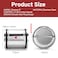 Aulmscn 6 Inch HVAC Duct Manual Volume Backdraft DamperStainless Steel Airflow Control Valve With Adjustment HandleDuct Damper for HVAC Ventilation System 6inch