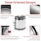 Aulmscn 6 Inch HVAC Duct Manual Volume Backdraft DamperStainless Steel Airflow Control Valve With Adjustment HandleDuct Damper for HVAC Ventilation System 6inch