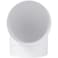 ECOPRO VENT 4Inch White Plastic 90Degree Elbow Duct Fitting for Round HVAC Pipes Pushfit Airflow Connector Ideal for Efficient Ventilation Systems in Residential Commercial Applications