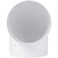 ECOPRO VENT 4Inch White Plastic 90Degree Elbow Duct Fitting for Round HVAC Pipes Pushfit Airflow Connector Ideal for Efficient Ventilation Systems in Residential Commercial Applications