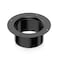 Hon&Guan HonGuan 5 Inch Duct Connector Plastic 5 Inch Dust Collection Fittings Duct Flange For Heating Cooling Ventilation System Black