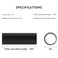 YIJUHOU Dryer Vent Hose Flexible 3 Inch 17FT Flexible Aluminum PVC Insulated Air Ducting for Ventilation Heating Exhaust HVAC