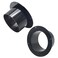 ZUDKSUY 4PCS Duct Fitting Flange 4inch Duct Connector Plastic Duct Ventilation System Air Conditioning Exhaust Hose Flange Wall Mount for Heating Cooling Ventilation and HVAC Systems