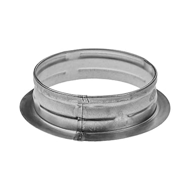 Repa Market 4 Inch Metal Duct Connector Flange Air Tight Vent Duct Collar for Connecting Exhaust Intake Flex and Straight Ducting Heating Cooling Universal HVAC Adapter Home Commercial