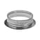 Repa Market 4 Inch Metal Duct Connector Flange Air Tight Vent Duct Collar for Connecting Exhaust Intake Flex and Straight Ducting Heating Cooling Universal HVAC Adapter Home Commercial