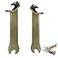 TorSor 2 Pack Cleat Lever Lock Tool TDCTDFHVAC Duct Tools Clip 2in1 Heavy Duty Clamp Wrench Hook for Air Ducts and other Ductwork