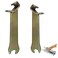 TorSor 2 Pack Cleat Lever Lock Tool TDCTDFHVAC Duct Tools Clip 2in1 Heavy Duty Clamp Wrench Hook for Air Ducts and other Ductwork