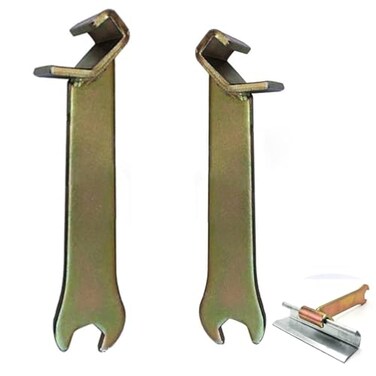TorSor 2 Pack Cleat Lever Lock Tool TDCTDFHVAC Duct Tools Clip 2in1 Heavy Duty Clamp Wrench Hook for Air Ducts and other Ductwork