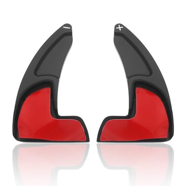 MAIMOCCY Black Paddle Shifter Extension Compatible for Dodge Challenger Charger Durango Accessories 20152018 2019 2020 2021 2022 2023 Steering Wheel Shift Paddle Extended Aluminum