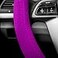 FH Group Universal Fit Silicone Snake Pattern with Massaging Grip Violet Steering Wheel Cover fits Most Cars SUVs Trucks and Vans Violet