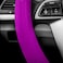 FH Group Universal Fit Silicone Snake Pattern with Massaging Grip Violet Steering Wheel Cover fits Most Cars SUVs Trucks and Vans Violet
