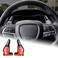 AIRSPEED Carbon Fiber Steering Wheel Paddle Shifter Extensions Cover shift paddles Interior Trim Accessories for Dodge ChargerChallenger SRT 20152022 Durango SRT 20142022 Black