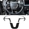 E-cowlboy Steering Wheel Cover Trim Interior Accessories Decoration Kit for 20152024 Dodge Challenger Charger for 20142024 Dodge Durango Jeep Grand Cherokee SRT8 Pink 3PCS