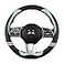 iwantit Iwantit Steering Wheel Cover with Carbon Fiber and AntiSlip Rubber RingUniversal Fit 14515 inches for CarsSUV Fruit Green