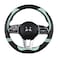 iwantit Iwantit Steering Wheel Cover with Carbon Fiber and AntiSlip Rubber RingUniversal Fit 14515 inches for CarsSUV Fruit Green