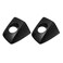 ACROPIX Front Left Exterior Door Handle Lock Cover Cap Replacement Fit for Audi A6 Pack of 2 Black