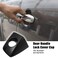 ACROPIX Front Left Exterior Door Handle Lock Cover Cap Replacement Fit for Audi A6 Pack of 2 Black