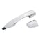 APPERFiT Exterior Door Handle wEnd Cap Cover for Rear Door Right Passenger Side Chrome Compatible with Kia Sorento 2016 2017 2018 2019 2020 Replaces 82661C5010 83662C5010