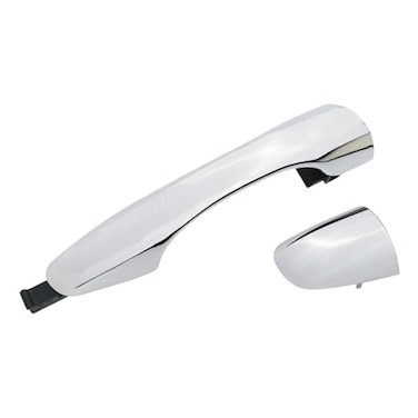 APPERFiT Exterior Door Handle wEnd Cap Cover for Rear Door Right Passenger Side Chrome Compatible with Kia Sorento 2016 2017 2018 2019 2020 Replaces 82661C5010 83662C5010
