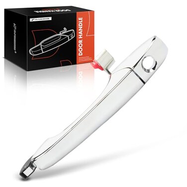 A-Premium APremium Front Driver Side Exterior Door Handle with Keyhole Compatible with Chrysler 300 20052010 Dodge Magnum 20052008 Chrome Replace 4589009AG 4589009AH