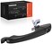 A-Premium APremium Front Left Driver Side Exterior Door Handle with Keyhole Compatible with Chrysler 300 20052010 Dodge Magnum 20052008 Primed Black Replace WC81TZZAG WC81TZZAH