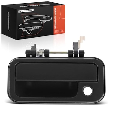 A-Premium APremium Front Left Driver Side Exterior Door Handle with Keyhole Compatible with Honda Passport 19982002 Isuzu Amigo 19982000 Rodeo 19982004 Rodeo Sport 20012003 Textured Black
