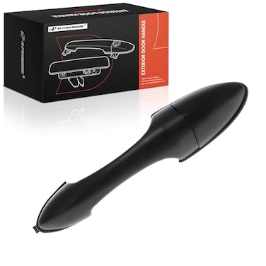 A-Premium APremium Front Right or Rear Left or Rear Right Exterior Door Handle Compatible with Ford Focus 20002007 Mazda Tribute 20012006 Smooth Black Replace 2T2Z7822404