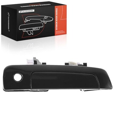 A-Premium APremium Front Right Passenger Side Exterior Door Handle with Keyhole Compatible with Chrysler Sebring 20012005 Coupe Mitsubishi Eclipse 20002005 Galant 2003 Dodge Stratus 20012005 Coupe