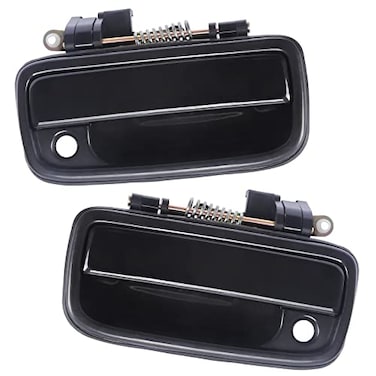 BINWUHI BINWUHU 2PCS Exterior Door Handle Front Left Driver and Right Passenger Side Compatible with The Following Models 19952004 Toyota Tacoma Replace 6922035020 6921035020 wKey Hole