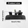 CmeRto Black Tail gate Outside Liftgate Lock Latch Tailgate Door Handle Textured Handle Compatible With 1995 1996 1997 1998 1999 2000 2001 2002 2003 2004 Toyota Tacoma Pickup Replace OE 6909035010 TO1
