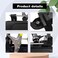CmeRto Black Tail gate Outside Liftgate Lock Latch Tailgate Door Handle Textured Handle Compatible With 1995 1996 1997 1998 1999 2000 2001 2002 2003 2004 Toyota Tacoma Pickup Replace OE 6909035010 TO1