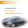 Cheriezing Exterior Door Handle Reinforcement Front Right Passenger Side Compatible with 2008 2009 2010 2011 Focus Sedan Coupe 4Cyl 20L S SE SEL SES 8S4Z5426684B
