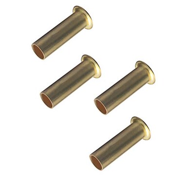 DEWHEL 4Pcs Door Hinge Bushing Inserts Brass For Jeep Wrangler TJ 19992006